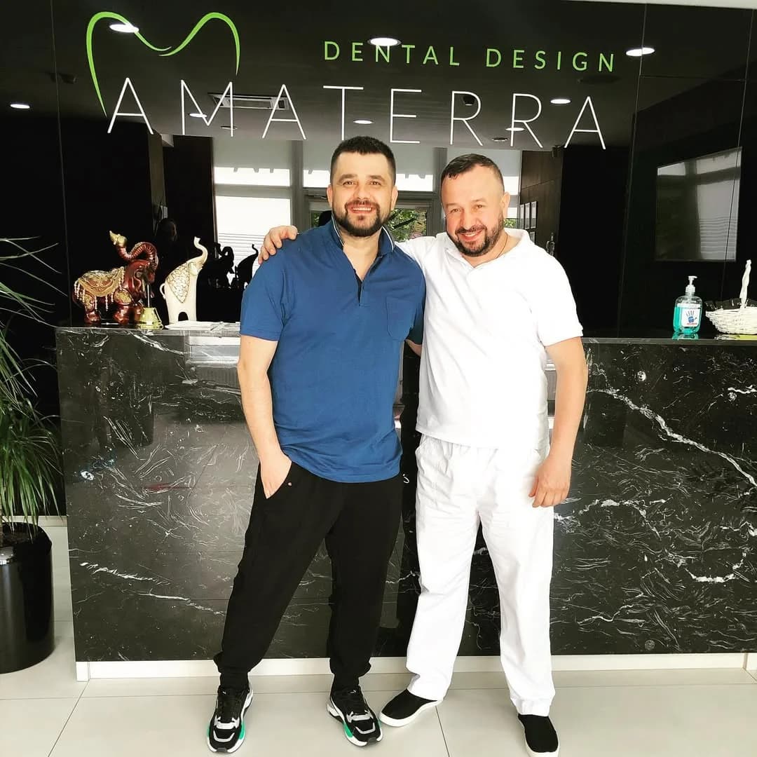 Dental care close up